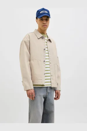 JACK & JONES Wide Fit Denimskjorte