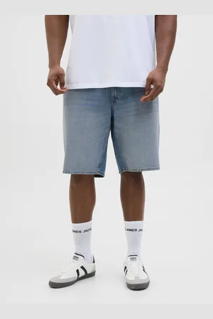 JACK & JONES Plus Size Loose Fit Denimshorts