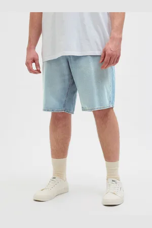 JACK & JONES Plus Size Loose Fit Denimshorts