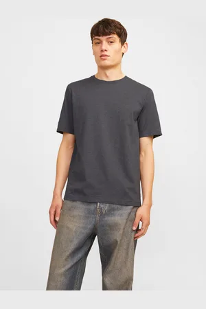 JACK & JONES Ensfarvet O-hals T-shirt