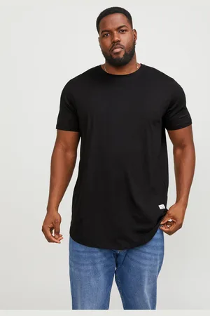 JACK & JONES Plus Size Ensfarvet T-shirt