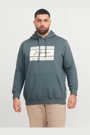 JACK & JONES Plus Size Logo Hættetrøje