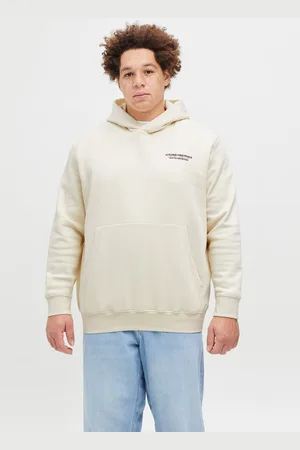 JACK & JONES Plus Size Back Printet Hættetrøje