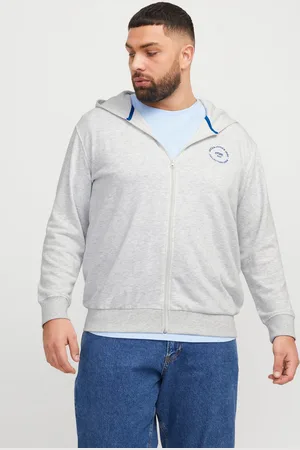JACK & JONES Plus Size Printet Hættetrøje