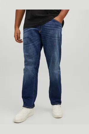 JACK & JONES Plus Size Jjiglenn Jjfox Ge 348 Noos Pls Jeans I Slim Fit
