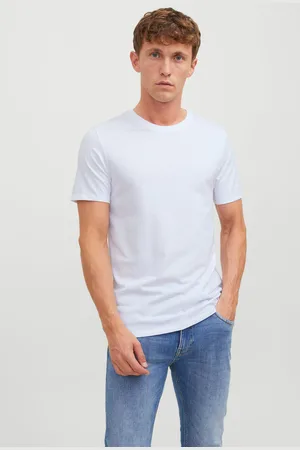 JACK & JONES 2-pak Ensfarvet O-hals T-shirt