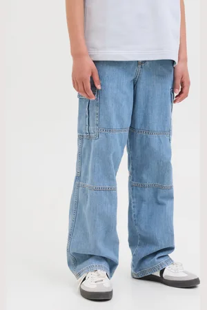 JACK & JONES Jjialex Jjwade Akm 065 Jnr Jeans I Baggy Fit Junior
