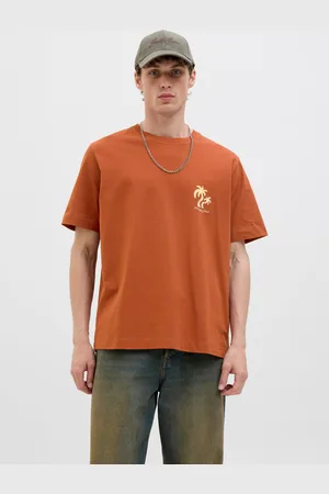 JACK & JONES Printet Crewneck T-shirt