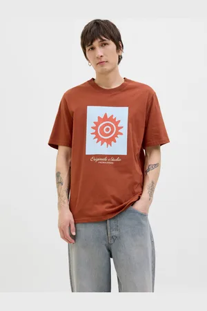 JACK & JONES Printet Crewneck T-shirt