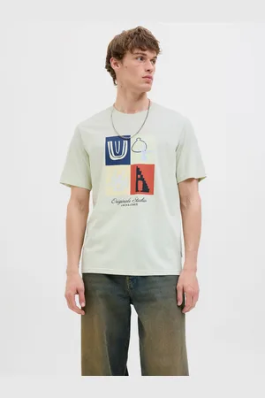 JACK & JONES Printet Crewneck T-shirt