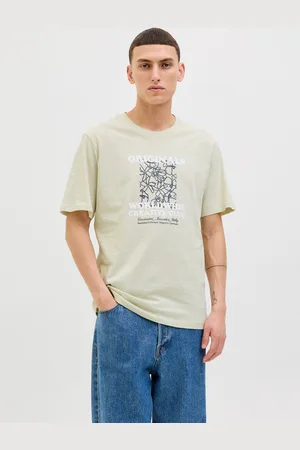 JACK & JONES Printet Crewneck T-shirt