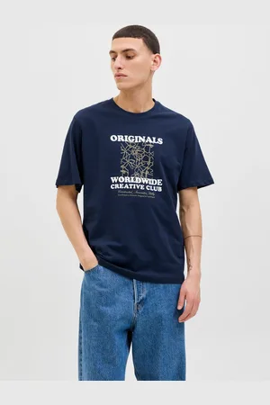 JACK & JONES Printet Crewneck T-shirt