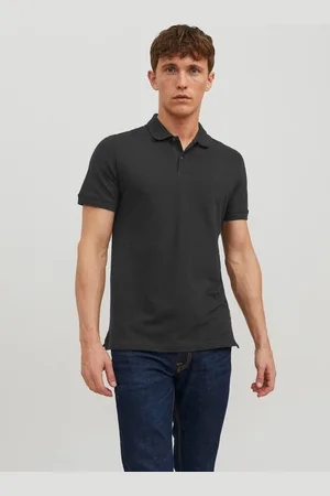 JACK & JONES Ensfarvet Skjortekrave Polo