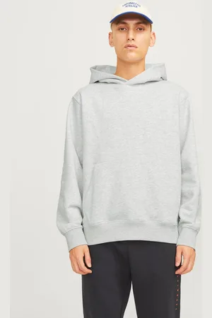 JACK & JONES Ensfarvet Hættetrøje