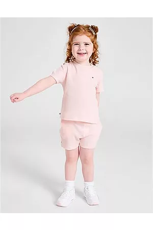 Tommy Hilfiger Baby Kortærmede - Girls' Waffle T-Shirt/Shorts Set Infant