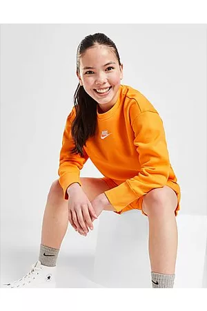 Nike Piger Sweatshirts - Girls' Club Fleece Boyfriend Sweatshirt Junior