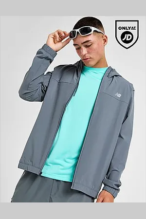New Balance Full Zip Woven Hooded Track Top