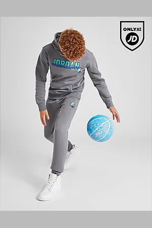 Jordan College Patch Overhead Hoodie Junior