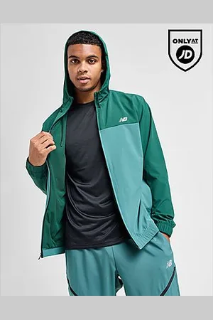 New Balance Full Zip Woven Hooded Track Top