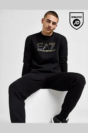 EA7 Logo Crew Tracksuit