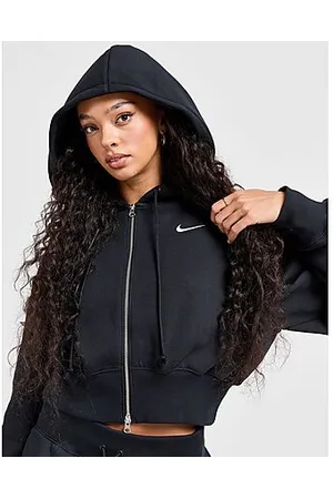 Nike Phoenix Crop Full Zip Hoodie