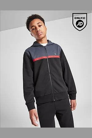 Lacoste Tape Zip Hoodie Junior
