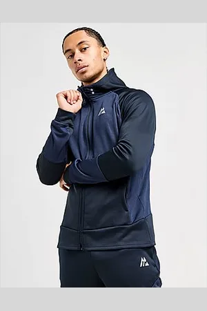 MONTIREX Flex Gridded Full Zip Hoodie