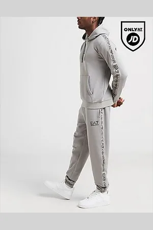 EA7 Reflective Logo Hooded Tracksuit
