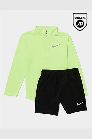 Nike Pacer 1/4 Zip Top/Shorts Set Children