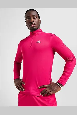 MONTIREX Peak Grid 1/4 Zip Top