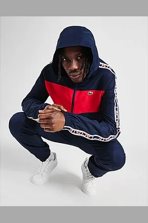 Lacoste Panel Woven Hoodie