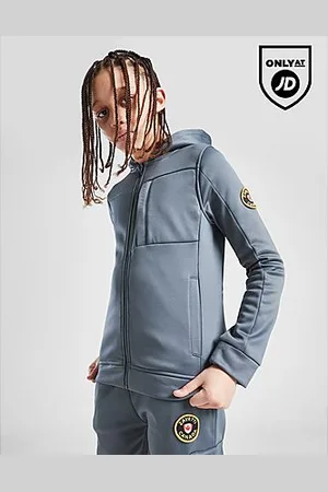 Zavetti Canada Firronino Brushed Poly Full Zip Hoodie Junior