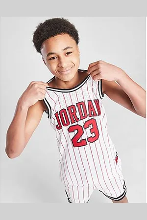 Jordan #23 Mesh Striped Vest Junior