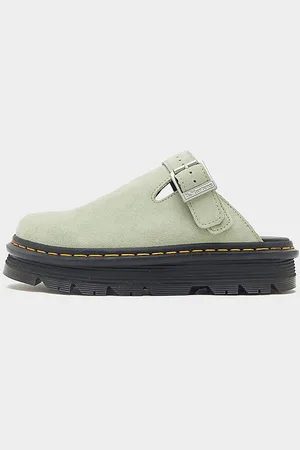 Dr. Martens ZebZag Suede Mules Women