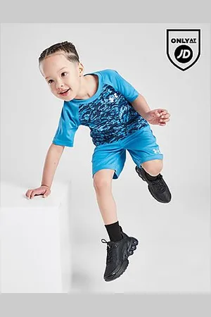 Under Armour Tech Camo T-Shirt/Shorts Set Children