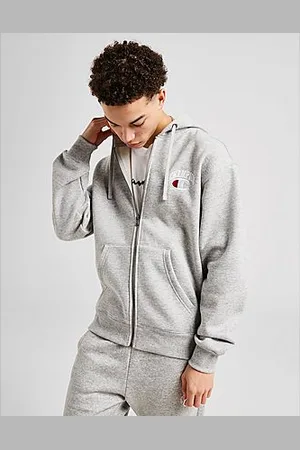 Champion Back Logo Zip Through Hoodie