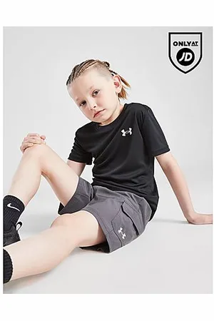 Under Armour UA Tech T-Shirt/Woven Cargo Shorts Set Children