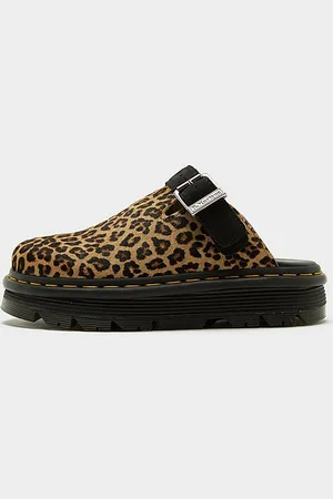 Dr. Martens ZebZag Suede Mules Women