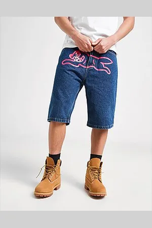 ICECREAM Running Dog Denim Shorts