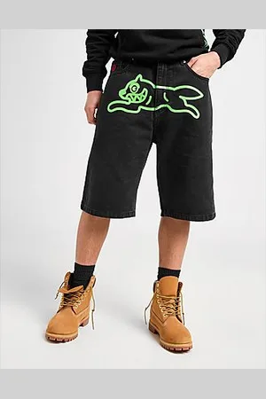 ICECREAM Running Dog Denim Shorts