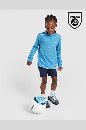 Under Armour Tech Twist 1/4 Zip Top/Shorts Set Children