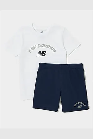 New Balance Arch Logo T-Shirt/Shorts Set Children