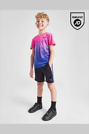 Under Armour Tech Fade T-Shirt/Shorts Set Children