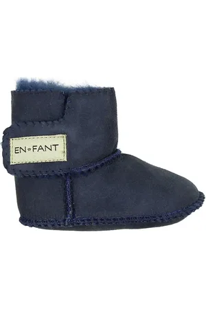 EN FANT Lammeskindsfutter m. For - Navy