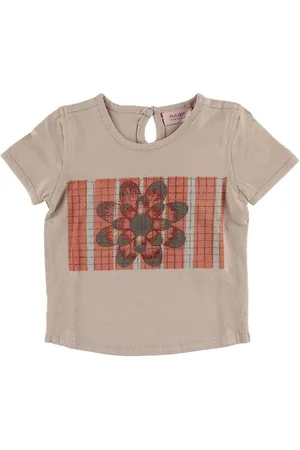 Noa Noa T-shirt - Gammel Rosa m. Blomst