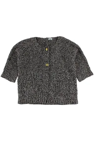Mini A Ture Cardigan - Strik - BlÃ¥/Hvid
