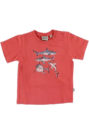 WHEAT T-shirt - RÃ¸d m. Hajer