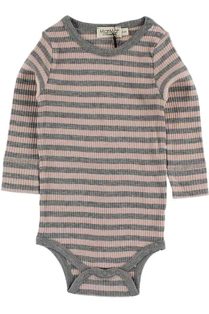 Marmar Copenhagen Body - L/Ã - Rosa/GrÃ¥stribet