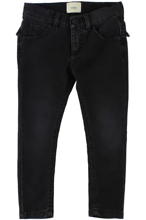 Fendi Kids Jeans - Sort m. FlÃ¦se
