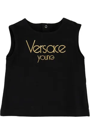 VERSACE Young Top - Sort m. Guld